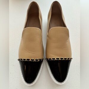 Karl Lagerfeld Women’s Caralee Leather Loafer
Slip On Size 7M